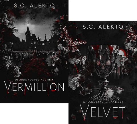 Alekto pakiet Dylogia Regnum Noctis - Vermillion / Velvet