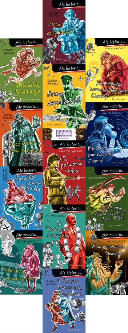 Bąkiewicz pakiet 13x Ale Historia - Mieszko Ty Wikingu / Słowianie