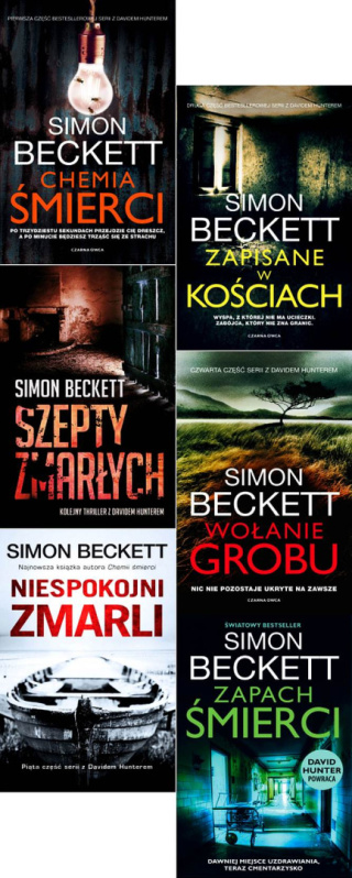 Beckett pakiet Dr David Hunter - Chemia Śmierci / Zapisane w kościach / Szepty