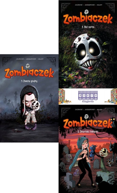 Cazenove Maury pakiet 3x Zombiaczek / Zawsze Głodny Bez Serca