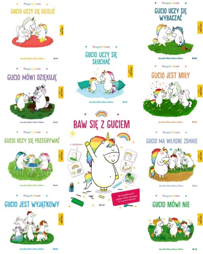 Chien x10 pakiet Przygody Gucia Baw Się Z Guciem Uczucia Wyjątkowy