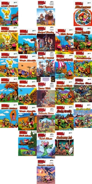 Christa pakiet 27x Kajko Kokosz - Szkoła Latania / Łamignat / Oferma