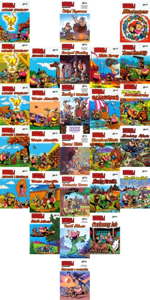 Christa pakiet 27x Kajko Kokosz - Szkoła Latania / Łamignat / Oferma