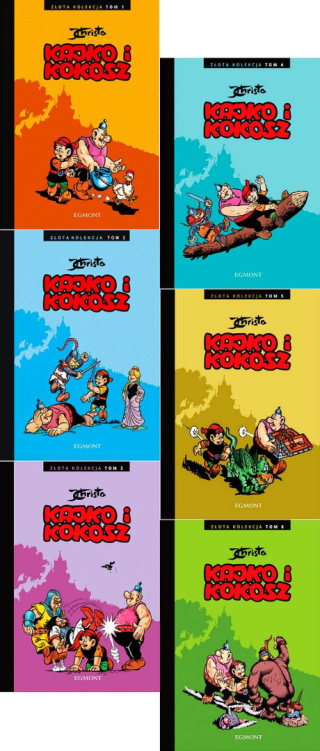 Christa Pakiet 6x Złota Kolekcja Kajko I Kokosz - Puchar / Szranki / Woje