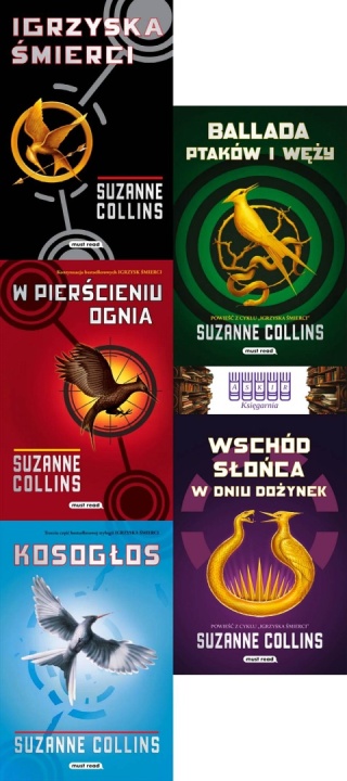Collins pakiet 5x Igrzyska Śmierci / Wschód Słońca W Dniu Dożynek