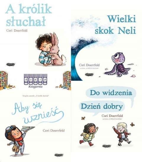 Doerrfeld x4 pakiet Królik Słuchał - Wznieść / Wielki Skok / Do Widzenia