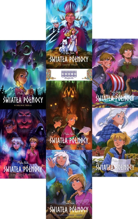 Falch pakiet 7x Światła Północy - W Dolinie / Troll / Drzewo / Życzenie