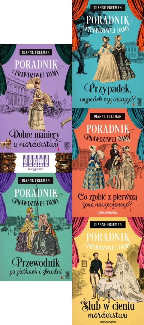 FREEMAN pakiet 5x PORADNIK PRAWDZIWEJ DAMY - Maniery / Przewodnik