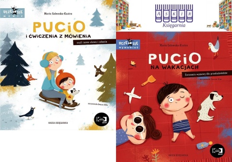 Galewska-Kustra pakiet 2x Pucio Ćwiczenia Z Mówienia Wakacjach