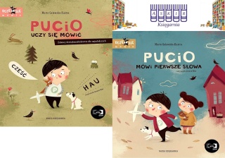 Galewska-Kustra pakiet 2x Pucio Uczy Się Mówić + Mówi Pierwsze Słowa