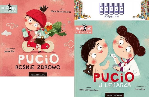 Galewska-Kustra pakiet 2x Pucio - U Lekarza + Rośnie Zdrowo
