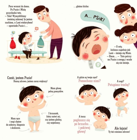 Galewska-Kustra pakiet 2x Pucio - U Lekarza + Rośnie Zdrowo