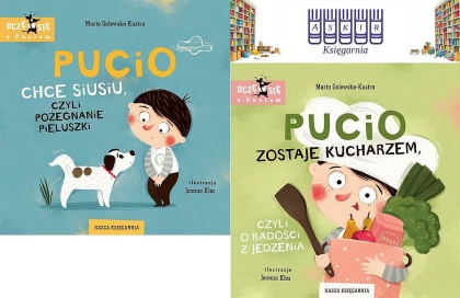 Galewska-Kustra pakiet 2x Pucio Chce Siusiu + Zostaje Kucharzem