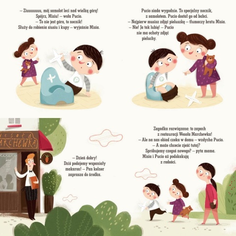 Galewska-Kustra pakiet 2x Pucio Chce Siusiu + Zostaje Kucharzem