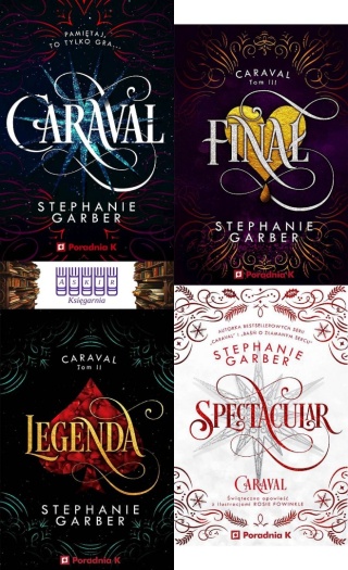 GARBER - pakiet 4x CARAVAL / Legenda Caraval Finał Spectacular zakładka
