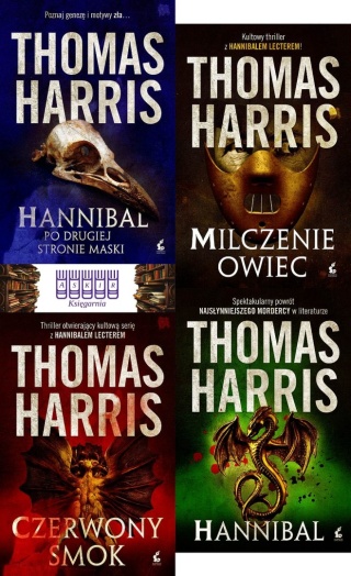 Harris 4x Hannibal Lecter - Milczenie Owiec / Czerwony Smok