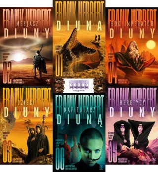 Herbert Frank - Pakiet 6x Kroniki Diuny / Diuna