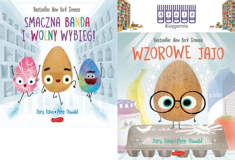 John pakiet x2 Smaczna Banda: Emocje - Wzorowe Jajo / Wolny Wybieg