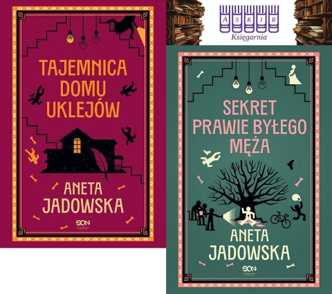 Jadowska pakiet 2x Gracje z Ustki - Tajemnica Domu Uklejów / Sekret Prawie Byłego Męża