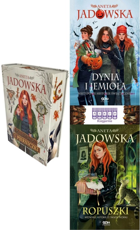 Jadowska pakiet 3x Opowiadania Ze Świata Thornu - Klątwy i Pierniczki / Dynia i Jemioła / Ropuszki