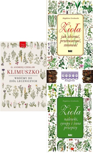 Klimuszko Gorzkowska x2 pakiet Zioła / Wróćmy Do Ziół Leczniczych / Malewki Syropy