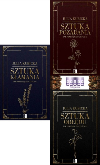 Kubicka pakiet 3x Tak Powstają Złoczyńcy - Sztuka Pożądania / Kłamania / Obsesji