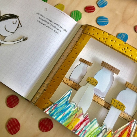 Llenas pakiet 4x Kolorowy Potwór Doktor Przedszkola Pop-Up