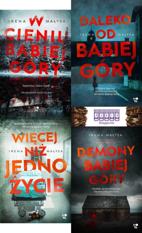 Małysa pakiet 5x Baśka Zajda - W Cieniu Daleko / Demony Babiej Góry