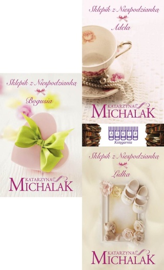 Michalak pakiet 3x Sklepik Z Niespodzianką - Bogusia / Adela / Lidka