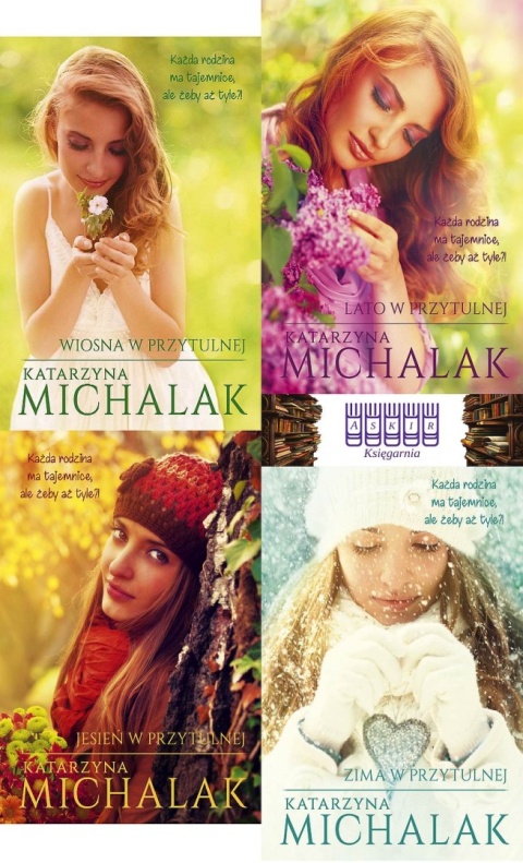 Michalak pakiet 4x Saga Przytulna - Wiosna / Lato / Jesień Zima
