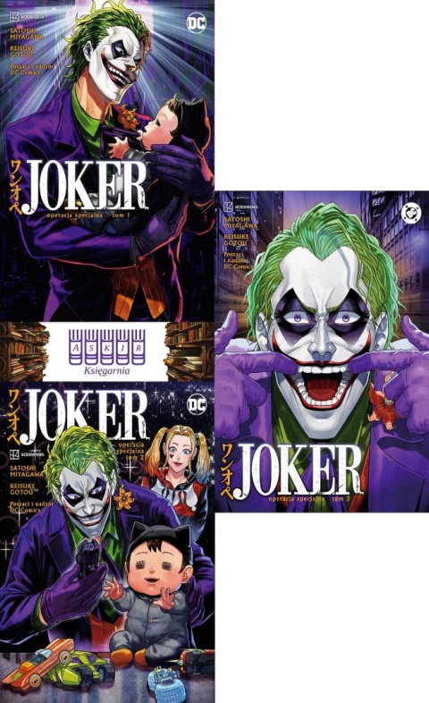 Miyagawa Gotou - pakiet 3x Joker - Operacja Specjalna / Manga 1-3