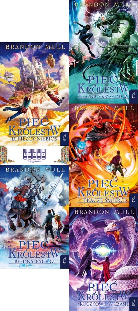 Mull pakiet 5x Pięć Królestw - Łupieżcy / Niebios / Tkacze Śmierci