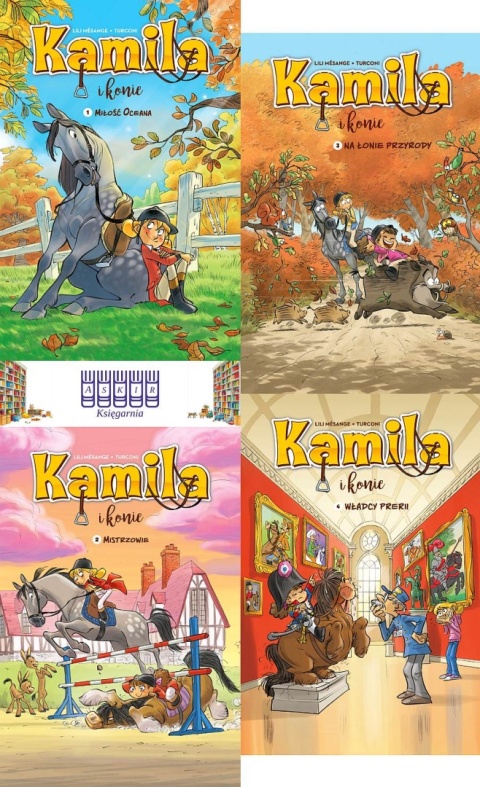 Mesange Turconi Pakiet 4x Kamila I Konie - Miłość Oceana / Mistrzowie