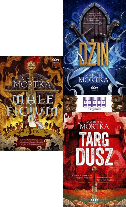 Mortka - Cykl Maltański - Maleficjum / Dżin / Targ Dusz