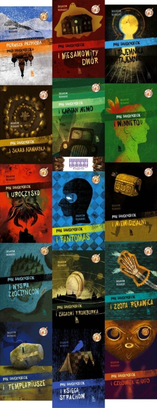 Nienacki pakiet 15x Pan Samochodzik - Pierwsza Przygoda / Skarb Atanaryka / Uroczysko