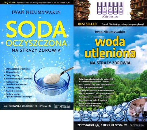 Nieumywakin x2 pakiet Woda Utleniona + Soda Oczyszczona