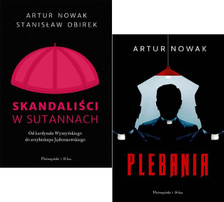 Nowak Obirek pakiet Plebania + Skandaliści w Sutannach
