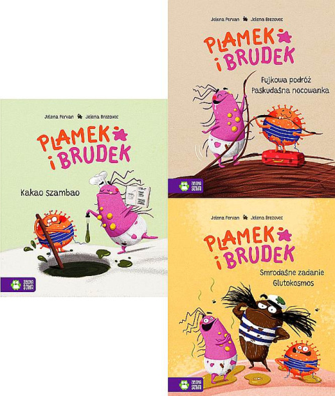 Pervan pakiet 3x Plamek I Brudek - Kakao Szambao / Podróż / Paskudaśna / Smrodaśne