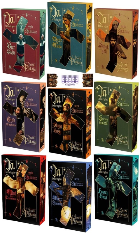 Piekara pakiet 9x Ja Inkwizytor Mordimer Madderdin Ilustr. Brzegi