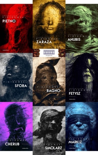 PIOTROWSKI pakiet 9x KOMISARZ BRUDNY - Markiz Piętno / Smolarz / Anubis / Fetysz