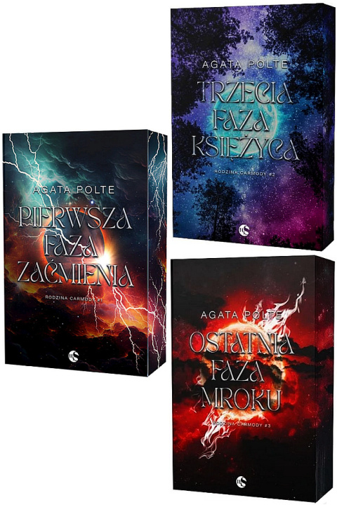 Polte pakiet 3x Rodzina Carmody - Pierwsza Faza / Trzecia / Ostatnia / ilustrowane