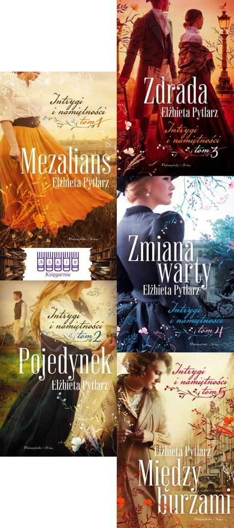Pytlarz pakiet 5x Intrygi I Namiętności / Mezalians Pojedynek Zdrada