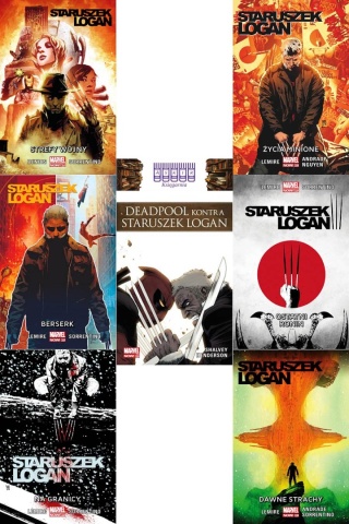 Pakiet 7x Wolverine - Staruszek Logan / Deadpool