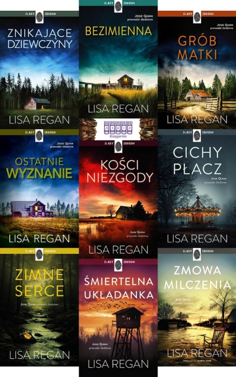 Regan pakiet 10x Josie Quinn - Znikające Dziewczyny / Bez Tchu