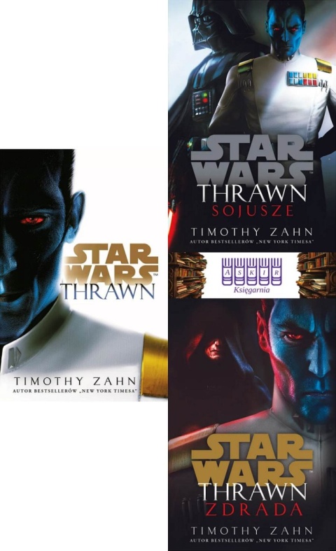 Star Wars Zahn pakiet 3x Thrawn - Sojusze / Zdrada