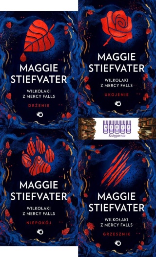 Stiefvater pakiet 4x Wilkołaki Z Mercy Falls - Drżenie / Grzesznik