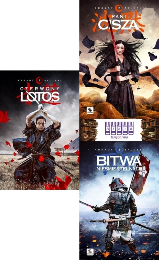 Saulski pakiet 3x Zapiski Stali - Czerwony Lotos / Pani Cisza / Bitwa Nieśmiertelnych