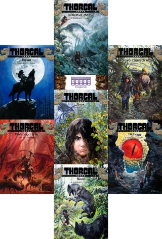 Thorgal pakiet 7x Louve - Raissa / Nidhogg / Skald / Crow Tw
