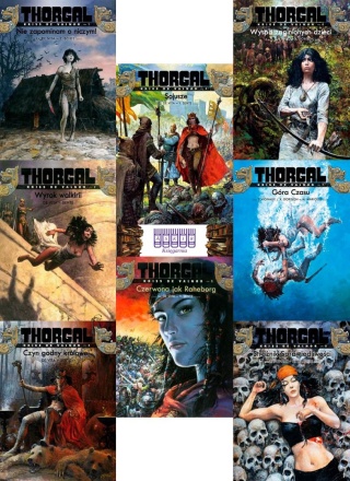 Thorgal pakiet 8x Kriss De Valnor / Góra Czasu Tw