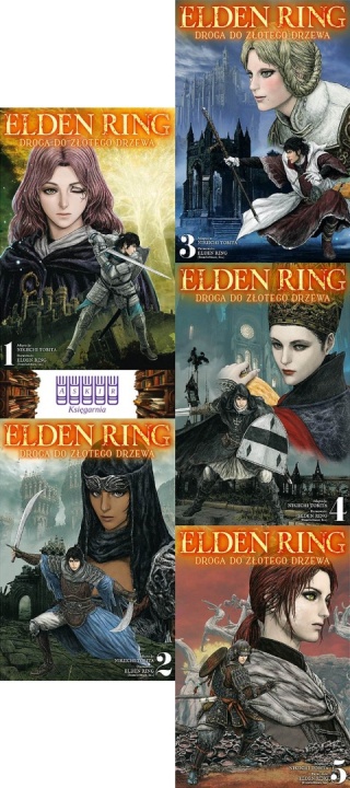Tobita pakiet 6x Elden Ring - Droga Do Złotego Drzewa 1-6 Manga